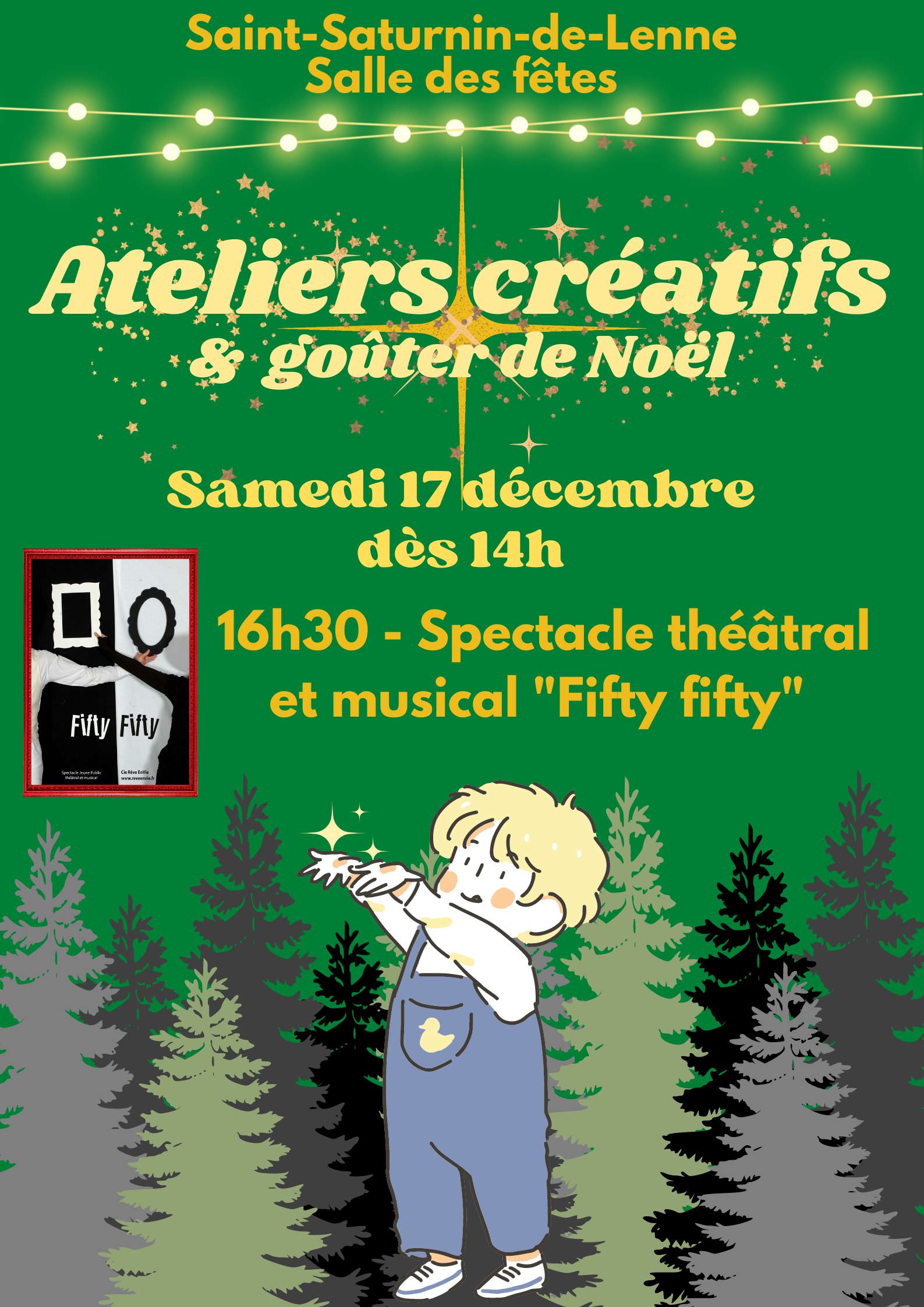 Lire la suite à propos de l’article [SAMEDI 17 DEC.] ATELIERS CREATIFS ET GOUTER DE NOEL POUR LES ENFANTS