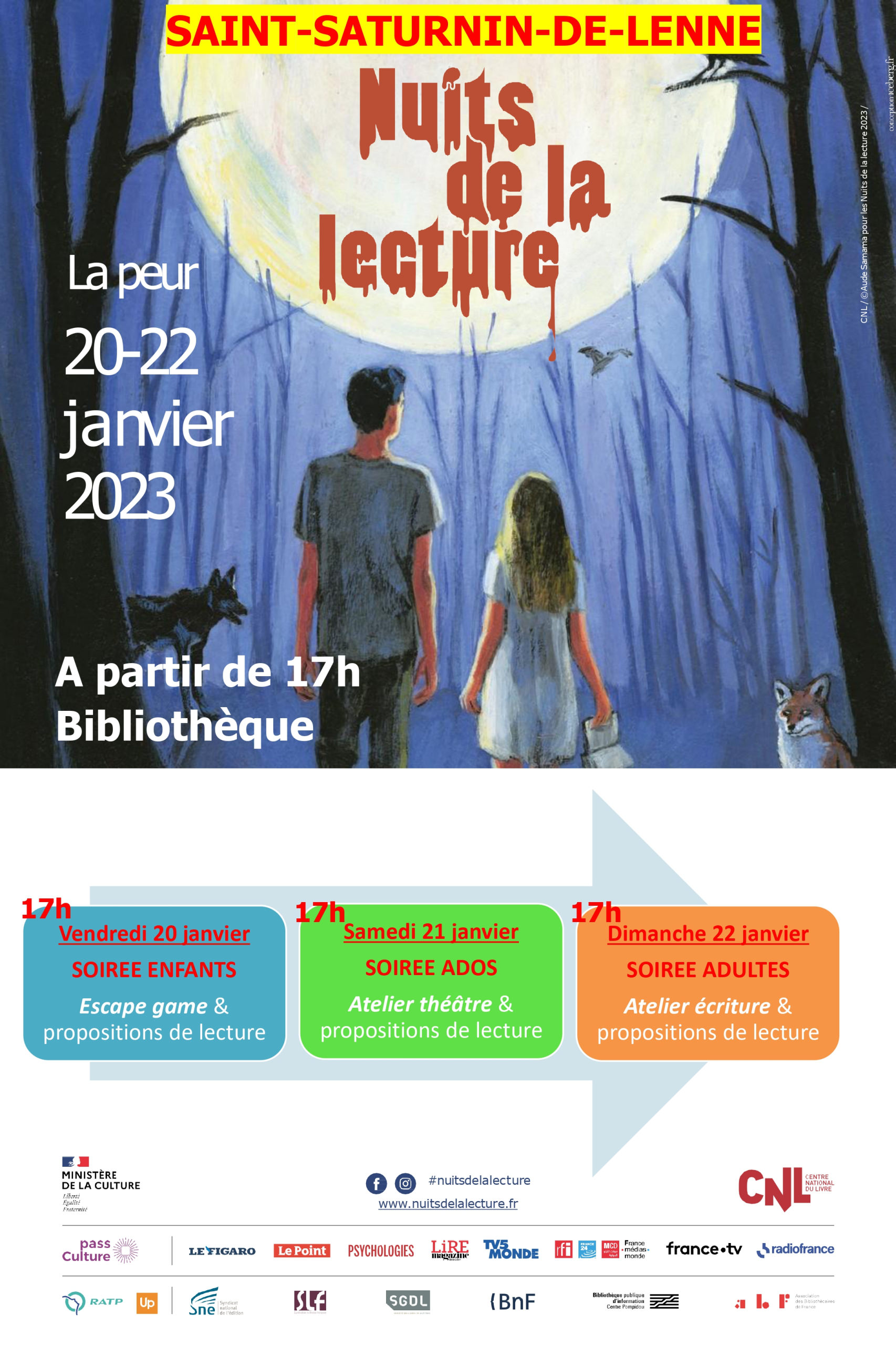 Lire la suite à propos de l’article [20-22 JANV.] NUITS DE LA LECTURE